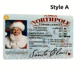 Santa Claus Virtual Sleigh Driving Christmas Game Props