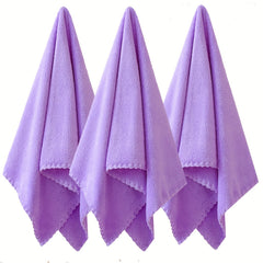 6pcs Colorful Hand Towels Set Microfiber Coral Velvet Face Towels