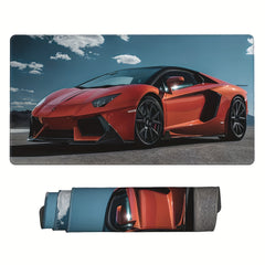 Oversized Car Mouse Pad 31x15inch Rubber Non-slip Keyboard Office Game Pad