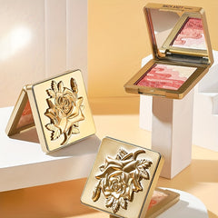 Blush Shimmer Glow Waterproof Palette Highlighter Blush Eyeshadow