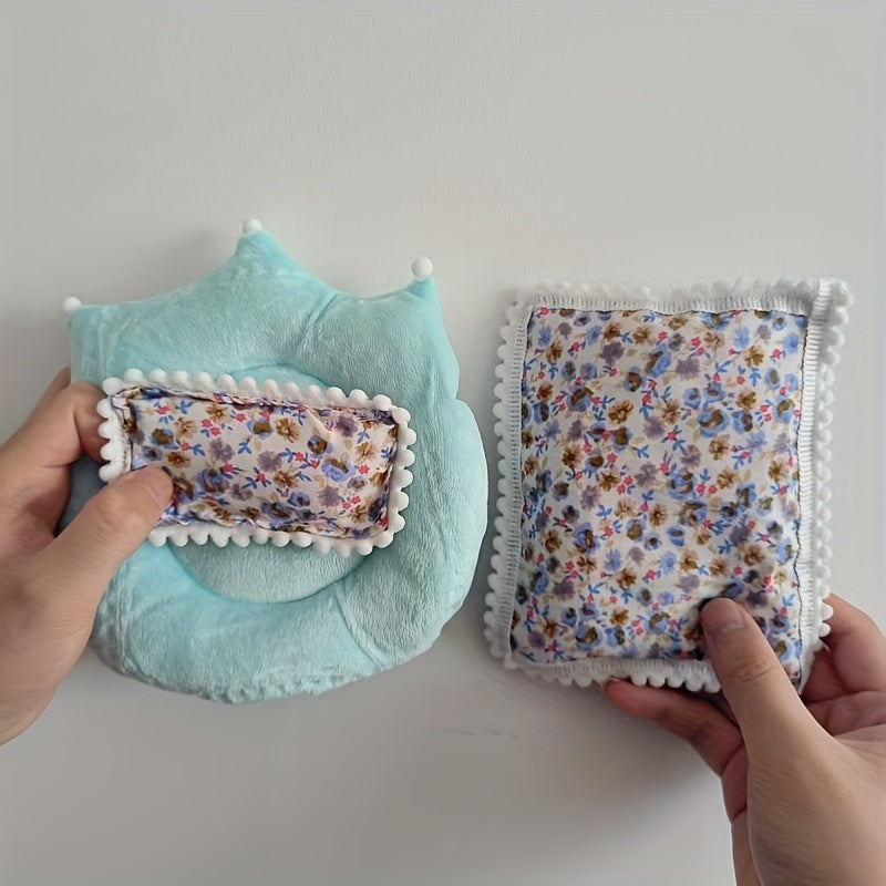 3pcs Dollhouse Party Series Fabric Mattress Pillow Set