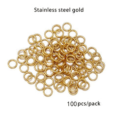 Stainless Steel Jump Rings for DIY Jewelry Making