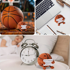 Basketball Crochet Knitted Doll Gift for Athletes