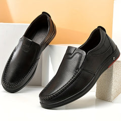 Men's Moc Toe Loafer Shoes Non-slip Slip On Shoes