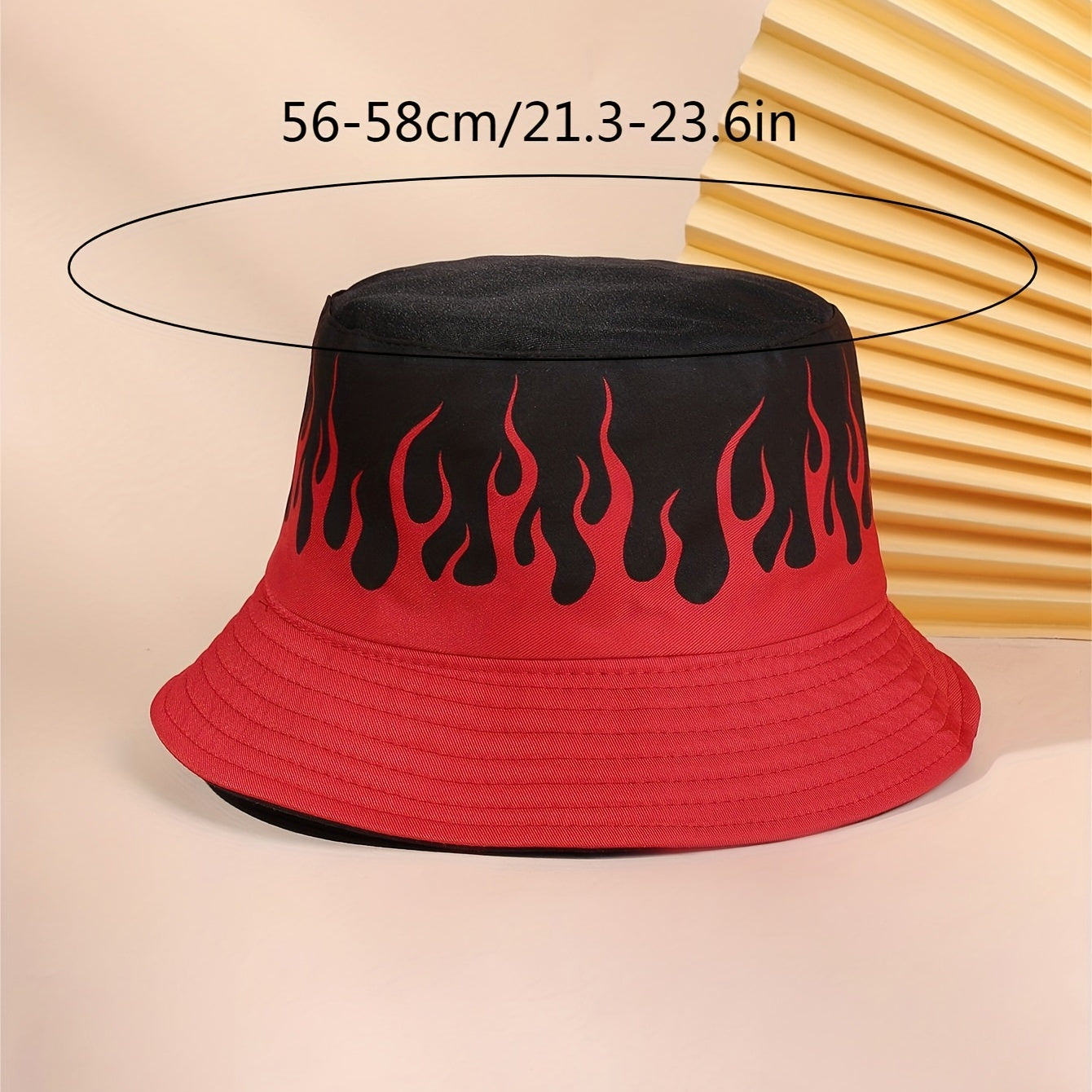 Reversible Bucket Hat Block Fisherman Cap Women Sunscreen Travel Beach Cap