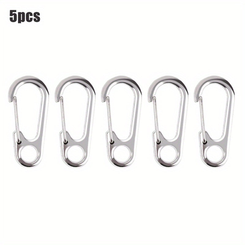 10pcs Mini Carabiner Keychain for Hanging - Camping, Mountaineering