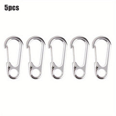 10pcs Mini Carabiner Keychain for Hanging - Camping, Mountaineering