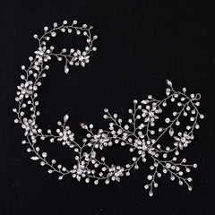 Rhinestone Crystal Headband Tiara Hairband for Bride