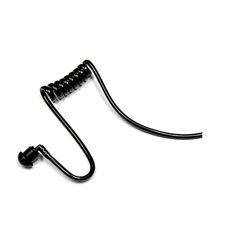 5 Coiled Acoustic Tube for Two Way Radio Surveillance