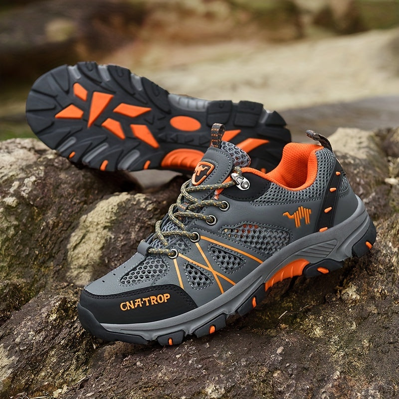 Men's Breathable Hiking Sneakers Non Slip Outdoor Shoes