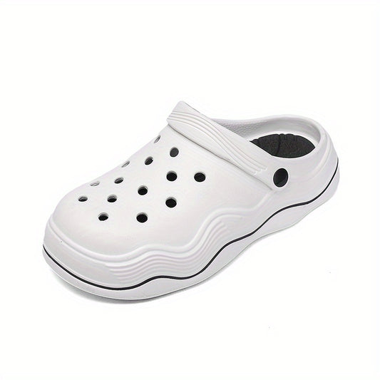 Men's Lightweight Comfy Cloud Clogs Hollow Out Garden Shoes
