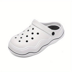 Men's Lightweight Comfy Cloud Clogs Hollow Out Garden Shoes