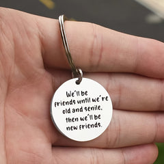 Friends Keychain Pendant for Car Keys Backpacks Wallets