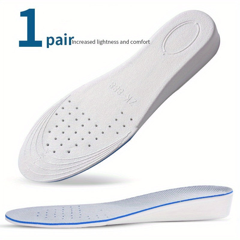 1.5 Inch Invisible Height Increase Insoles - Yellow Shoe Inserts
