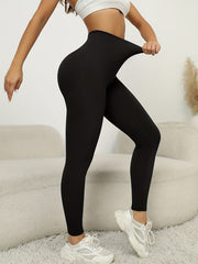 Women Seamless Butt Lifting Leggings High Waisted Workout Yoga Pants