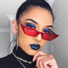 Cat Eye Sunglasses Punk Candy Photo Booth Props Glasses UV400