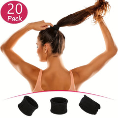 Large Elastic Hair Rope Wide Hair Tie Ponytail Holder Hair Accessories Women