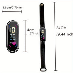 Colorful Hiking Swimming Sports Watch LED Digital Waterproof Durable