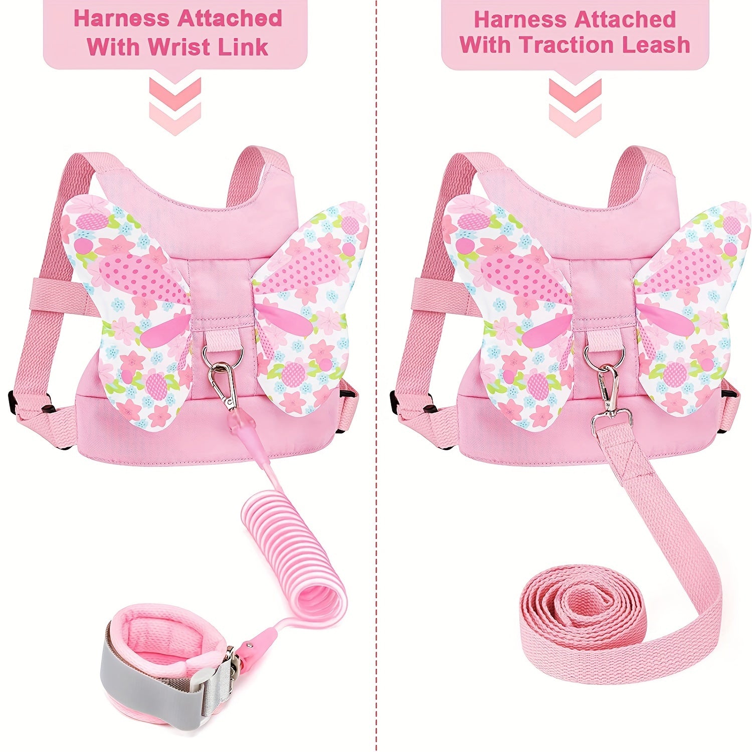 Pink Gift Toddlers Leash Anti Lost Wrist Link Kids Safety