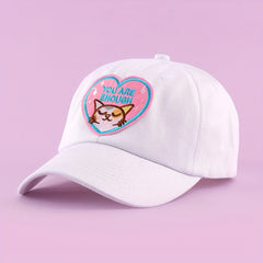 Cat Embroidery Baseball Cap Cartoon Dad Hat