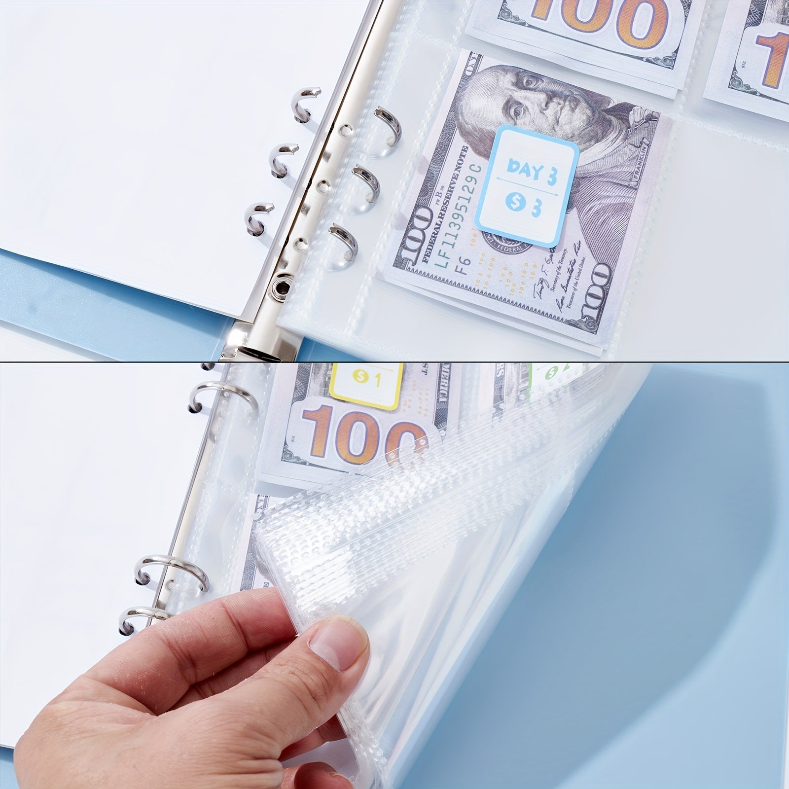 100 Envelopes Money Saving Challenge Binder