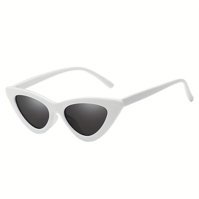 Polarized Cat Eye Sunglasses Men Women Retro Pointed Glasses Case