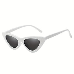Polarized Cat Eye Sunglasses Men Women Retro Pointed Glasses Case