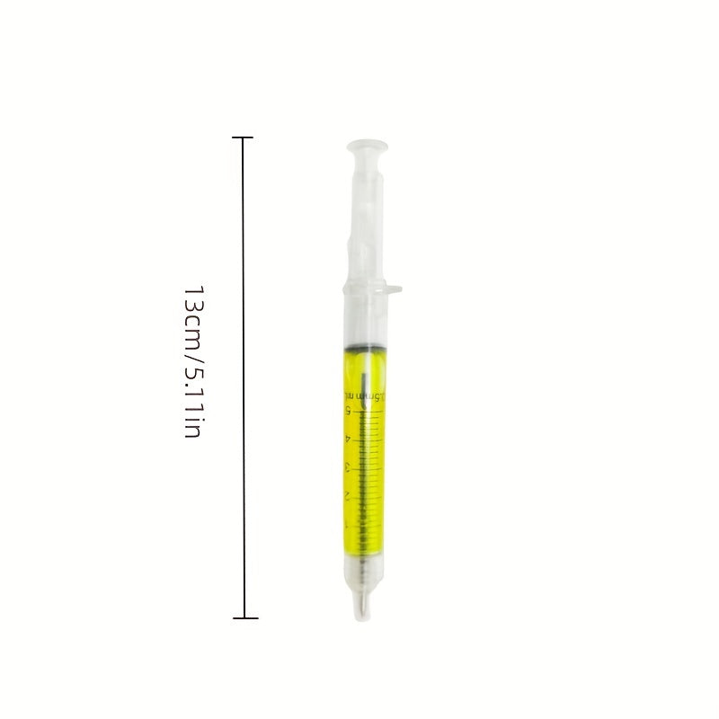 1PC Syringe Pen Flexible Fun Novelty Pen For Nurses Nursing School Supplies