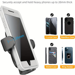 Suction Cup Car Phone Holder Mount with Ultra Sticky Gel Pad