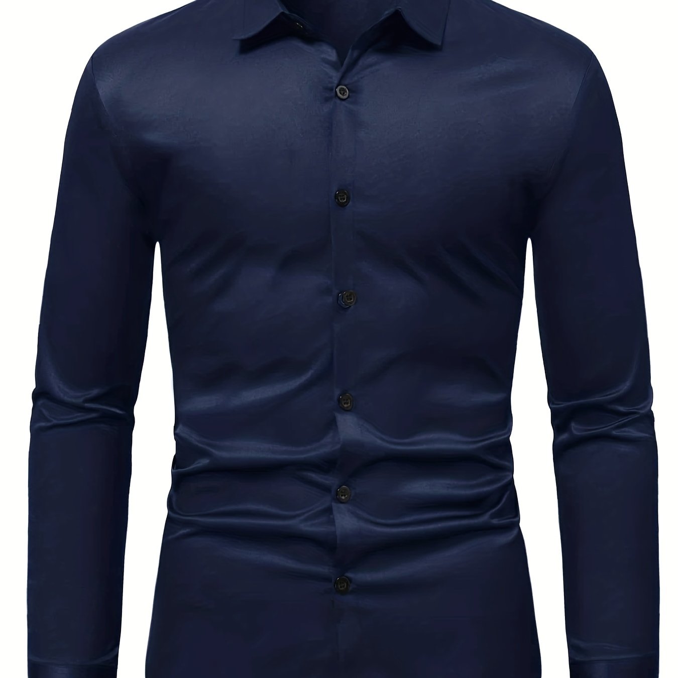 Men's Formal Button Up Shirt for Business Occasion