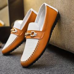 Men's Slip On Loafers Smart Casual Dress Up Walking Shoes