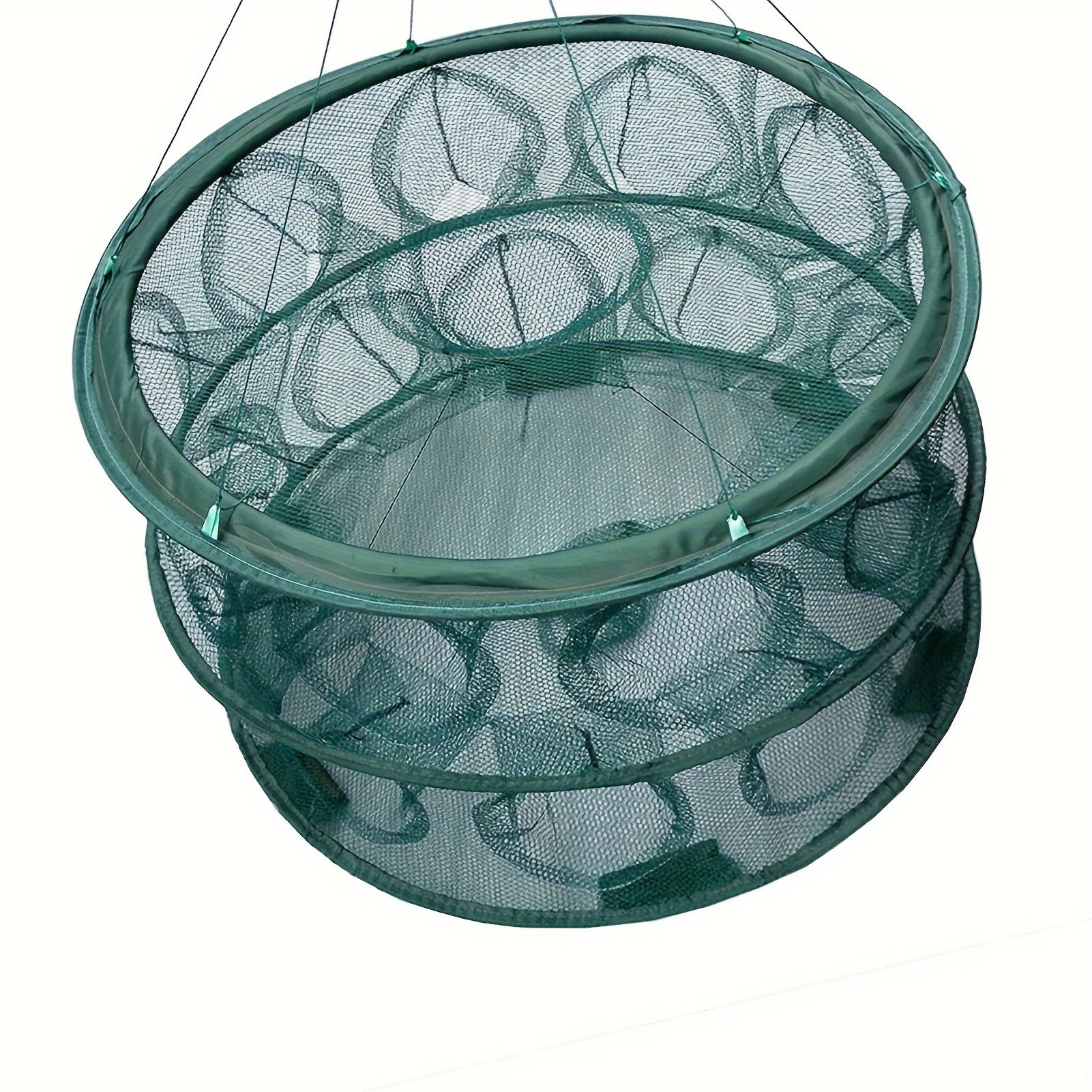 Automatic Open Fishing Nylon Net Folding Fishing Cage For Shrimp