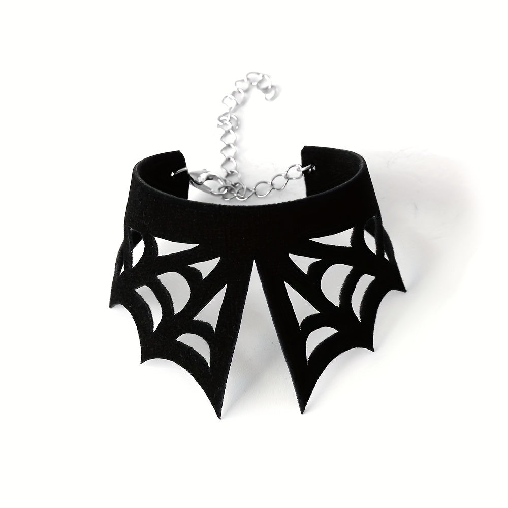 Halloween Spider Web Bracelet Witch Role-playing Accessory
