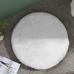 1pc Soft Faux Fur Area Rug 15 7inch Floor Mat for Bedroom Living Room