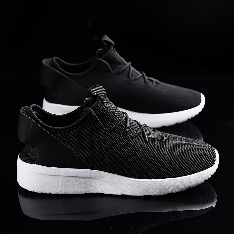 Men's Mesh Breathable Knit Non slip Shoes For Running Tennis