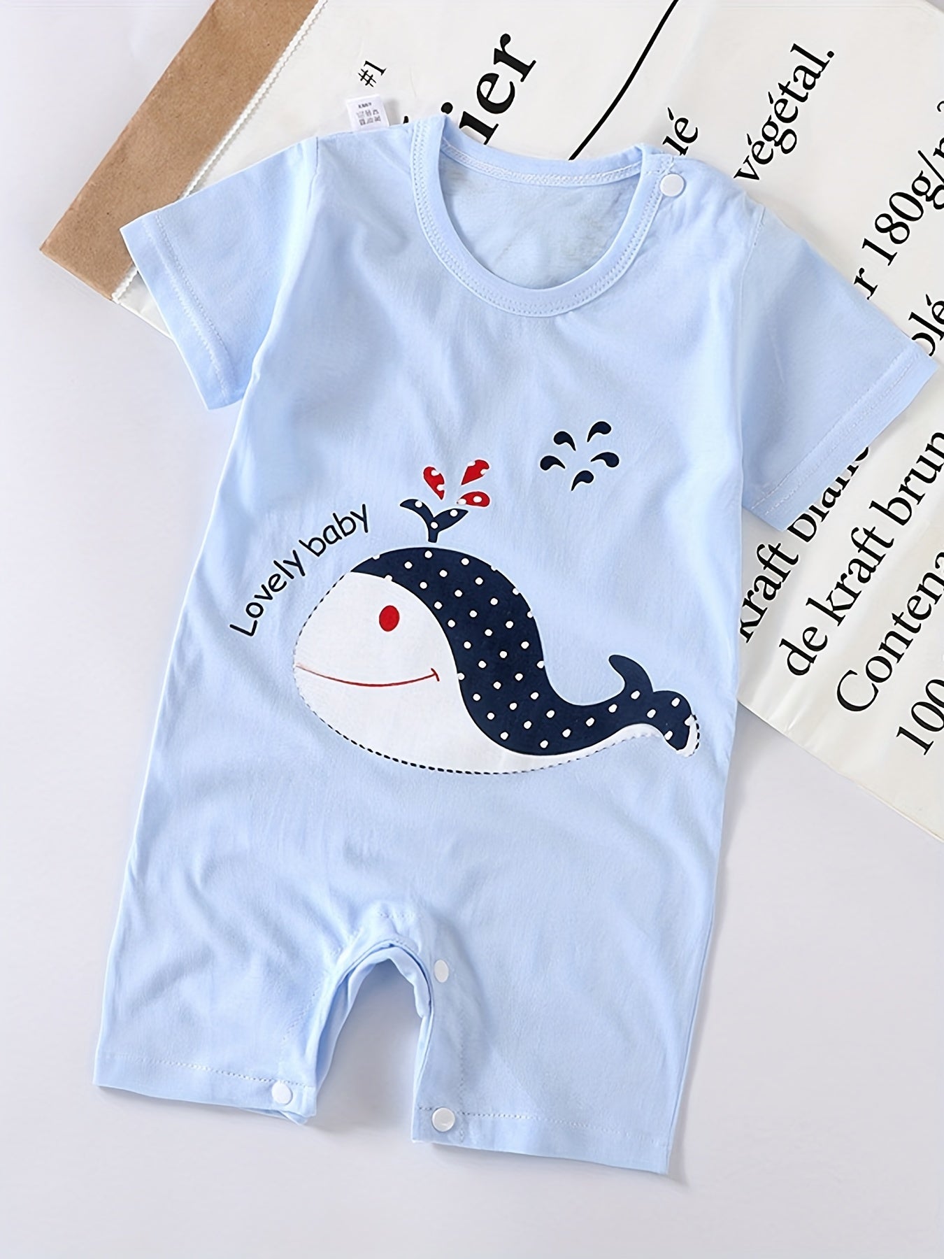Baby Pure Cotton Jumpsuit Baby And Toddler Baby Crawling Clothes