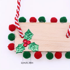 1pc Dollhouse Elf Doll Swing Micro Christmas Scene Props Decoration Accessories