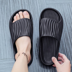 Men's Women's Slides Lightweight Non Slip Slippers Open Toe Shoes