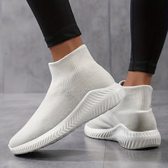 Breathable Slip On Running Shoes Women Lightweight Outdoor Sneakers