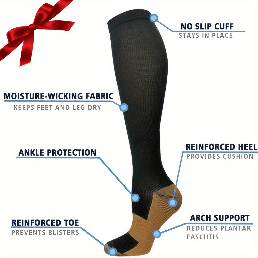 Men's Compression Sport Socks: Sweat-absorbing & Comfy