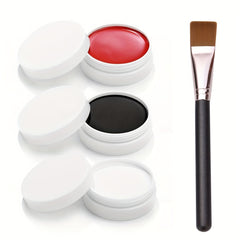 3 Colors Face Painting Non Toxic DIY Halloween Adult Parties