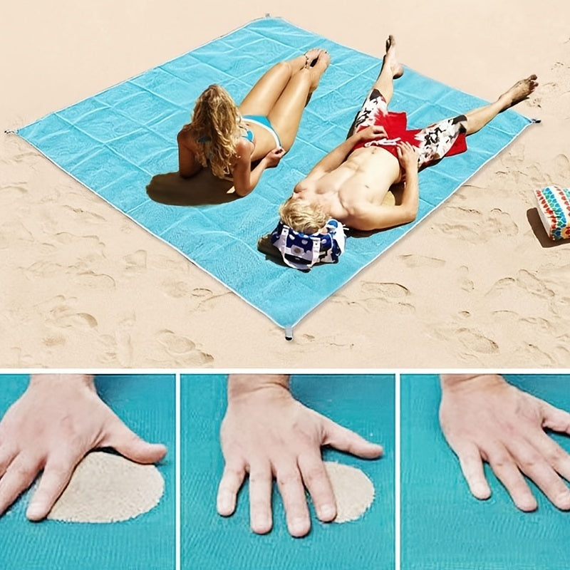 Waterproof Beach Mat 57 x 79 Sand Proof Fast Dry Easy Clean
