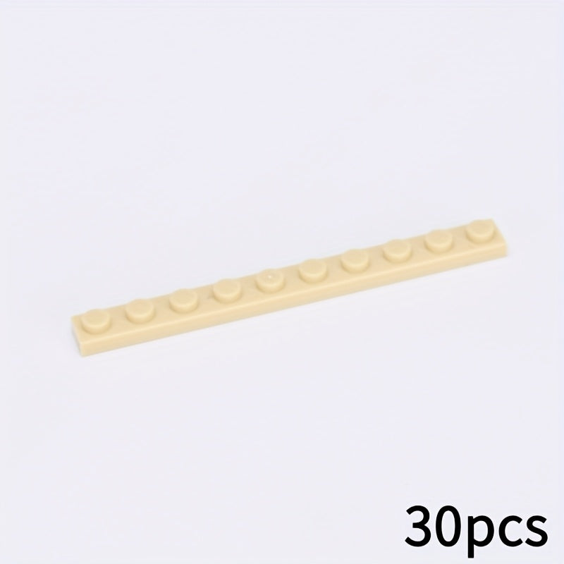 30pcs Building Blocks Compatible with MOC 4477 Sets Gray Red Green Orange