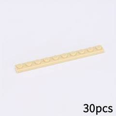 30pcs Building Blocks Compatible with MOC 4477 Sets Gray Red Green Orange