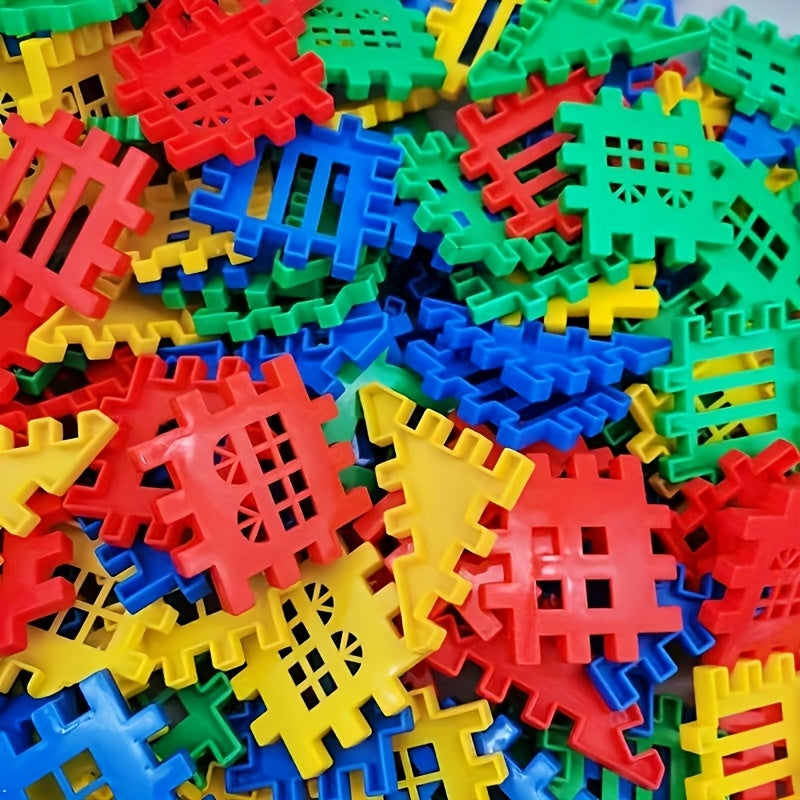 50pcs Colorful Building Blocks for Kids - Educational DIY Toys Ages 3+