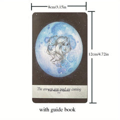 Vintage Oracle Cards & Instructions for Family Game Night