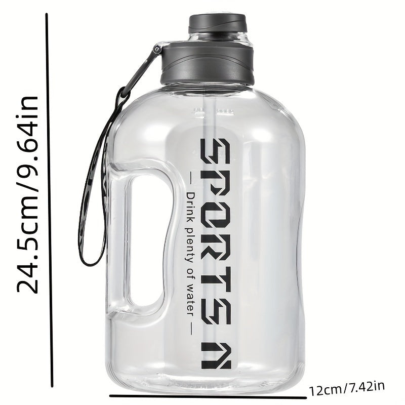 7L Large Capacity Sports Water Bottle Portable Plastic Cup
