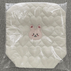 Embroidery Quilted Mommy Bag Stroller Storage Hanging Bag