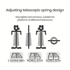 1pc Ground Spring Nail Tent Fixed Ground Nail Windproof Aluminum Alloy