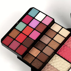 Leopard Printed Makeup Set Blush Highlighter Face Powder Eyeshadow Palette